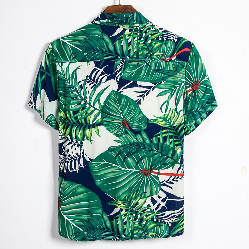 Short-Sleeve Hawaiian-Tops