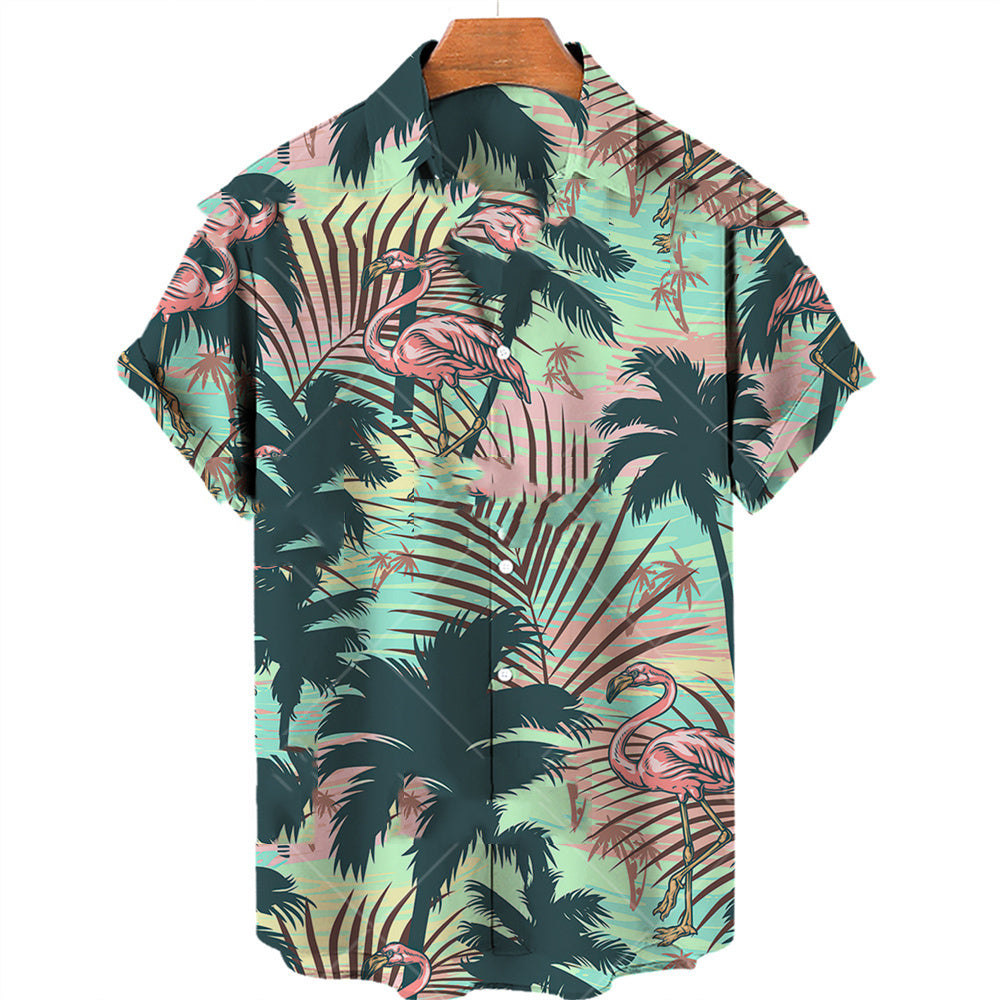Lightweight Short Sleeve Hawaiian Shirt