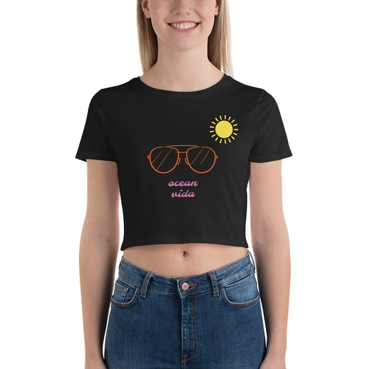 Women’s Sunglasses Crop Tee