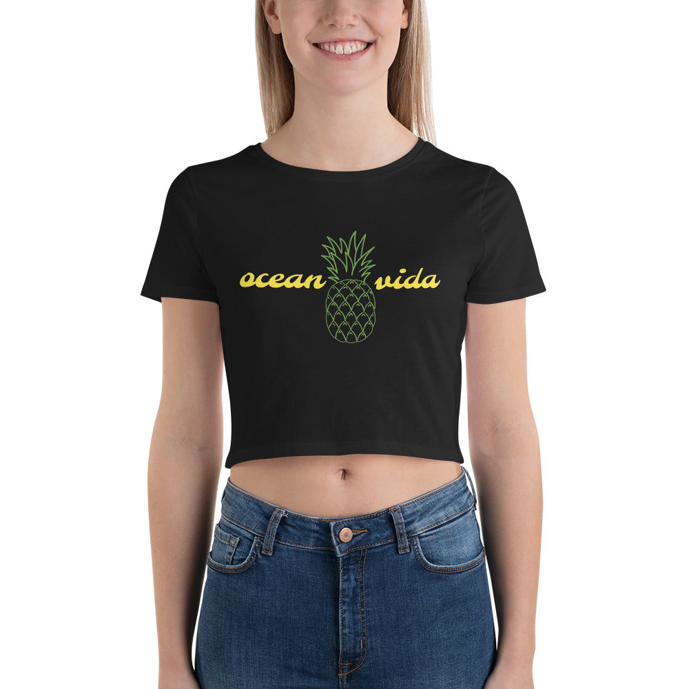 Women’s Pineapple Crop Tee