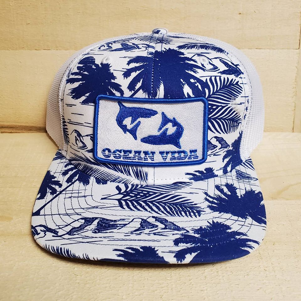 Ocean Vida Palm Outdoor Cap with Patch