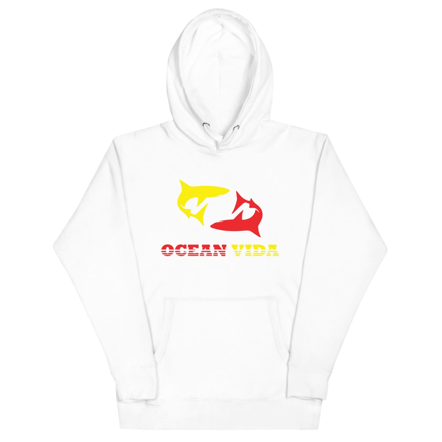 Red and Yellow Unisex Hoodie
